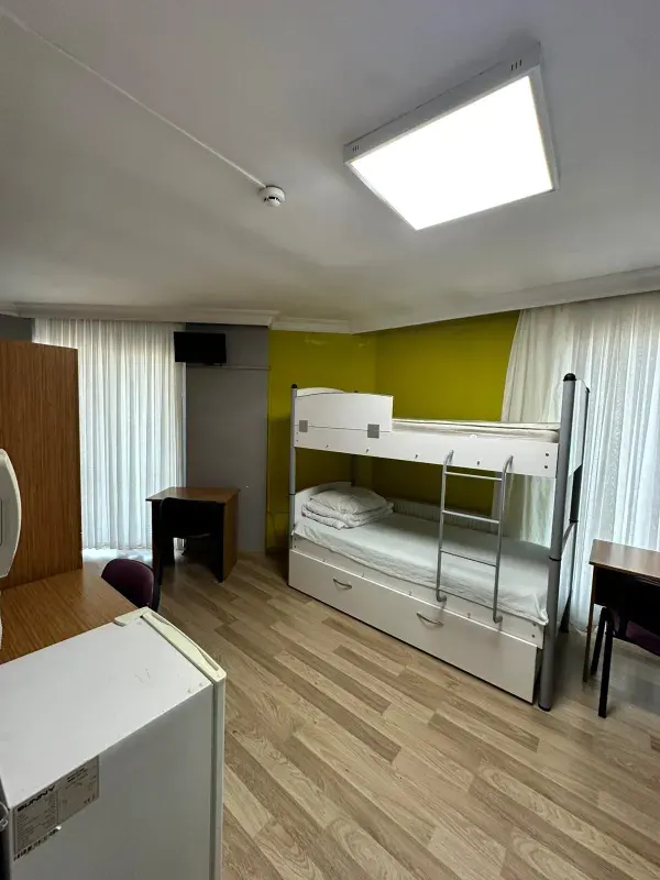 Kağıthane Female Student Dormitory – Study Room and Desk