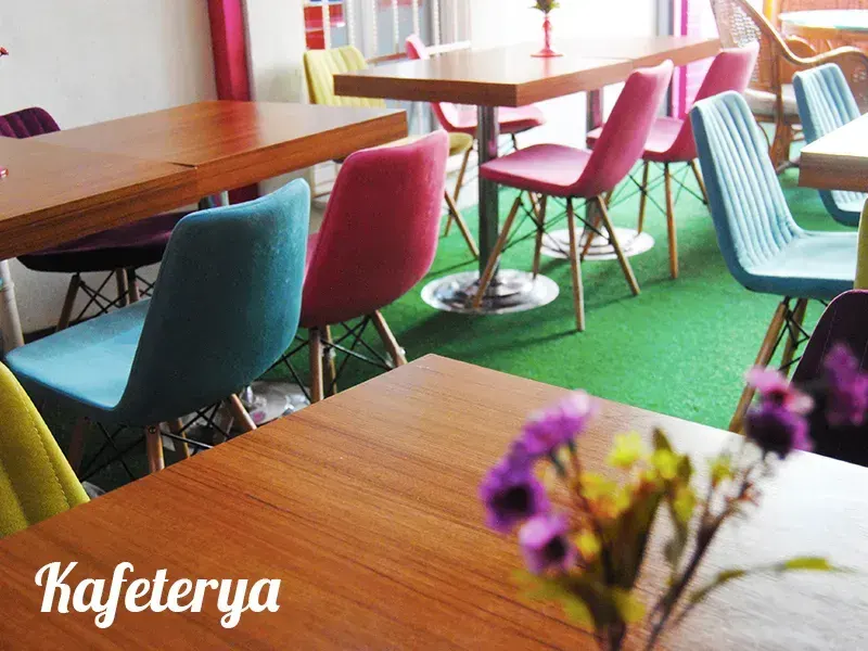 Female student residence cafeteria